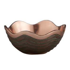 Bol décoratif en cuivre pour snack ménages article organisation de la maison cuisine salon hôtel restaurant fabriqué en inde en gros - Product Image 4