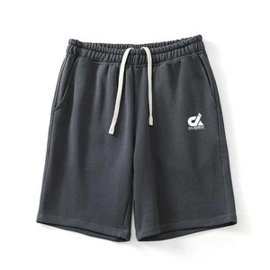 Pantalones Cortos Deportivos de Cintura Alta para Hombre, con Logotipo Personalizado, Transpirables, Ropa Deportiva de Verano, Cintura Elástica, 100% Algodón, Ropa Casual al por Mayor - Product Image 1