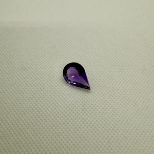 Piedra de amatista púrpura natural de Sri Lanka corte de pera piedra preciosa calibrada suelta facetada para la fabricación de joyas - Product Image 3