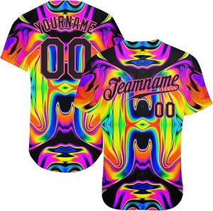 Camiseta de béisbol sublimada 2025 para hombres, número de nombre personalizado, uniforme de ropa de equipo de secado rápido OEM, camisa de calidad de exportación - Product Image 1