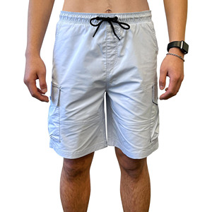 Short Cargo Streetwear Short confort personnalisé avec ceinture élastique et cordon de serrage Vente en gros Shorts pour hommes avec impression personnalisée du logo Shorts pour hommes - Product Image 1