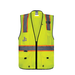 Sécurité Offre Spéciale personnalisée plusieurs tailles OEM vêtements de travail gilet de sécurité Construction vêtements haute visibilité polyester respirant - Product Image 2
