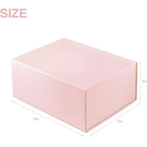 Caja de regalo 9 "X 7" X 4 "con tapa de cierre magnético para embalaje de regalo, Día del Padre, día de la madre, regalos de Navidad y varios - Product Image 2