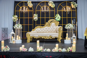 Moda boda escenario decoraciones vela pared única boda vela paredes decoración último telón de fondo accesorios de decoración - Product Image 2