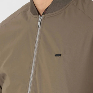 Chaqueta Bomber de Invierno para Hombre, Estilo Vintage, Impermeable, de Lona, con Cuello Alto, Bolsillo Frontal, Manga Larga, Transpirable, Alta Calidad, MOQ Bajo - Product Image 5