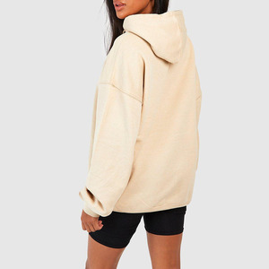 Sudadera con capucha de gran tamaño para mujer con logotipo personalizado, Sudadera con capucha de moda al por mayor para ropa de Salón de Otoño e Invierno - Product Image 2