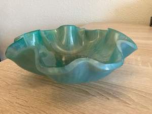 Luxury Resin Serving <b>Bowl</b> For Salad Fruit And <b>Snacks</b> Decorative Resin Fruit <b>Bowl</b> Handmade Table Decor - Product Image 3