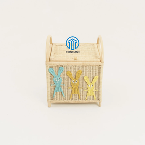 Diseño caliente para chico cesta de mimbre Laundy cesta hecha a mano para niños cesta de mimbre para niños cesta de decoración - Product Image 1