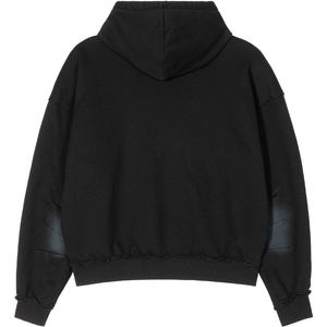 Sudadera con capucha lavada con ácido vintage de peso pesado para hombre con logotipo personalizado 100% algodón ropa de calle desgastada Boxy Crop para invierno - Product Image 5