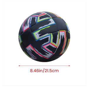 ลูกบอลหนังลูกฟุตบอลเครื่องเย็บผ้าพีวีซีโลโก้ออกแบบได้ตามต้องการ - Product Image 2