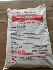 Estabilizador de calor de PVC con aditivo de agente auxiliar químico de estearato de calcio para pintura de caucho plástico PVC - Product Image 1