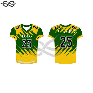 Vêtements de sport, uniforme de football américain, coupe ajustée, séchage rapide, imprimé, respirant, vêtements d'équipe personnalisés - Product Image 4