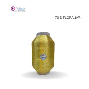 Haute Ténacité 70D Broderie flore Jari MS Type Polyester Jari avec Lurex S et ST Type Métallique flore jari - Product Image 2