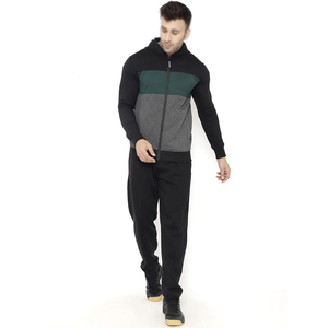 Chándal Informal con Capucha para Hombre, Ropa de Entrenamiento de Invierno, Cómodo, con Cremallera, de Moda, Ajuste Regular, Algodón Sólido - Product Image 1