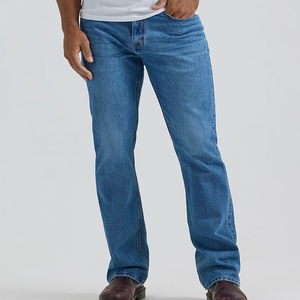 Vêtements pour hommes personnalisés, <span class=keywords><strong>jeans</strong></span> Bootcut pour hommes, <span class=keywords><strong>jeans</strong></span> bootcut <span class=keywords><strong>taille</strong></span> <span class=keywords><strong>basse</strong></span> pour hommes, <span class=keywords><strong>jeans</strong></span> en denim - Product Image 6