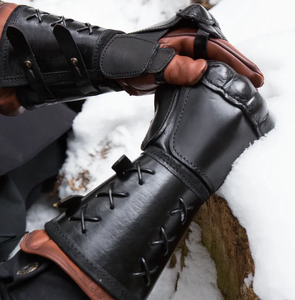 Protector de Brazo para Tiro con Arco, Protector de Brazo para Arco Tradicional, Protector de Antebrazo y Muñeca Ajustable para Tiro con Arco - Product Image 5