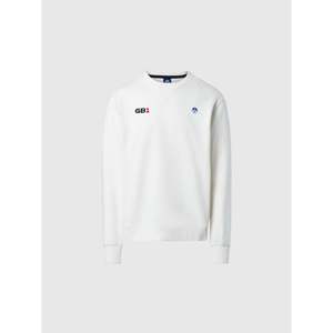 Felpa Girocollo North Sails GB1 Marshmallow Hip-Hop 100% Cotone French Terry con Logo Stampato e Ricamato in 3D - Product Image 6