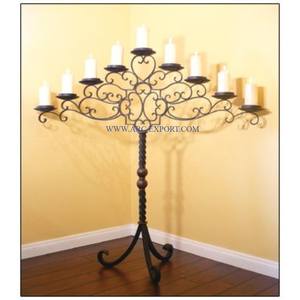 Candélabre de décoration de table de concepteur merveilleux meilleure vente mariage et événements décor de table fantaisie nouveau style candélabre éclaircissant - Product Image 4