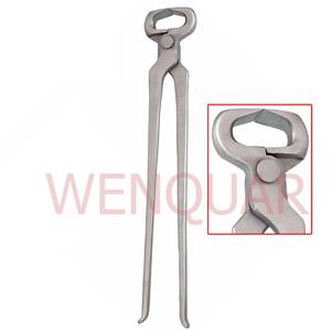 Haute Qualité Sabot Nipper Pin Cutter Trimmer 12 "Farrier Horse Nail Vétérinaire Instrument En Acier Inoxydable - Product Image 3