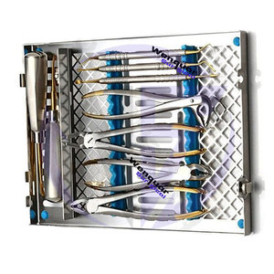 ชุดสกัดฟัน atraumatic แบบมืออาชีพเครื่องมือผ่าตัดทางทันตกรรมแบบมีการบุกรุกน้อยที่สุดตลับเหล็ก - Product Image 1