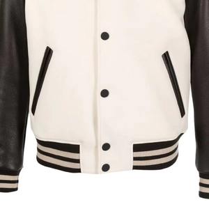 Blouson aviateur unisexe hiver printemps mode Broderie personnalisée Letterman Baseball Varsity Veste d'hiver pour homme Tenue décontractée - Product Image 6