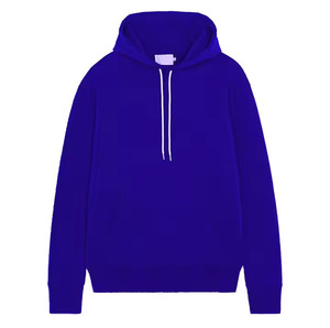 เสื้อกันหนาวมีฮู้ดสำหรับผู้ชายไซส์ใหญ่พิเศษ, เสื้อฮู้ดแบบมีเชือกผูกคอผ้าฝ้ายโอเวอร์ไซส์ออกแบบโลโก้ได้ตามต้องการ - Product Image 1