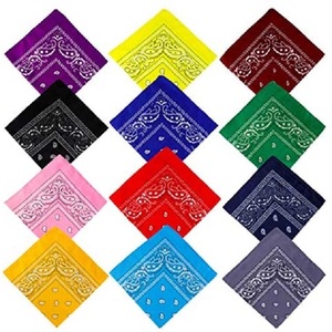 Le plus récent foulard carré Bandana conçu sur mesure excellent coton mode foulards dames impression numérique Bandana accessoire de cheveux - Product Image 6