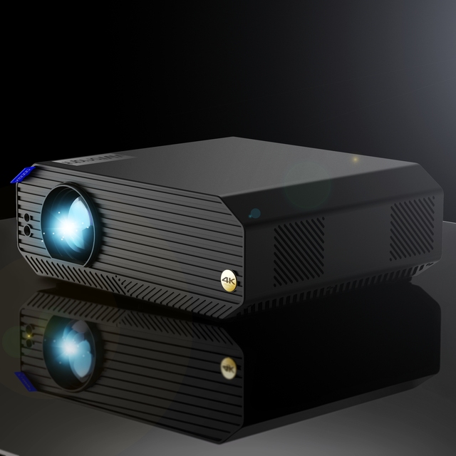 2026 New VIVIBRIGHT K5000SE OEM 4K LED Projector for Distributors High Brightness Android 14 Business & Education Use