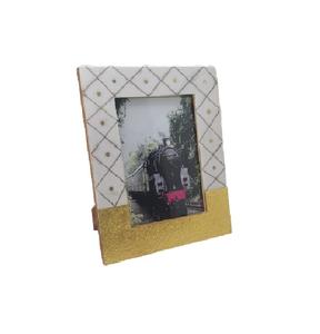 Meilleur prix résine corne Look cadre Photo personnaliser la taille et le cadre nouveauté Design moderne cadre Photo cadeau de mariage Logo personnalisé - Product Image 3