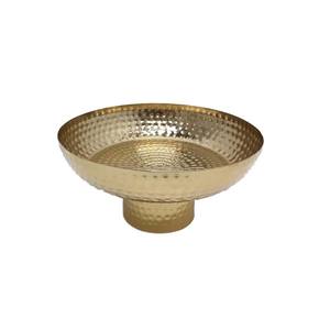 Support à gâteau rond en métal à un seul niveau, design unique, finition dorée, pour événements d'anniversaire, présentoir de fête, vente en gros - Product Image 1