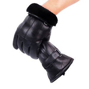 Guantes de cuero de moda para hombre de último diseño Guantes de cuero genuino de invierno Precio al por mayor para escenas de fiesta casuales al aire libre - Product Image 5