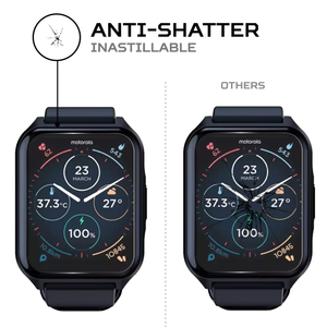 ฟิล์มกันรอยหน้าจอ ANTISHOCK สำหรับโมโตโรล่า โมโต วอทช์ 70 ฟิล์มป้องกันระดับพรีเมียม - Product Image 5