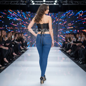 Corset en satin à imprimé gothique sublimé avec motif pistolet et rose, style overbust |   Imprimés de roses et de tournesols pour vêtements streetwear - Product Image 6