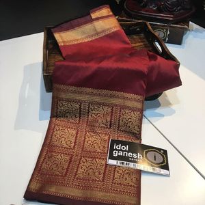 ล่าสุดดีไซเนอร์ที่อุดมไปด้วย pallu และ jacquard. - Product Image 3