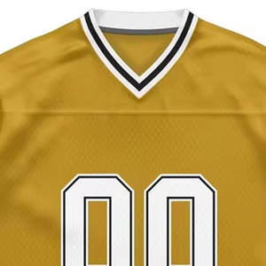 Custom Made American Football Jersey Team Wear American Football Jersey Polyester / Cotton <b>Blend</b> American Football Jersey - Product Image 4