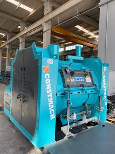 Mezclador de hormigón de un solo eje duradero con bomba de motor de descarga automática y componentes de núcleo de motor para producción de hormigón - Product Image 2