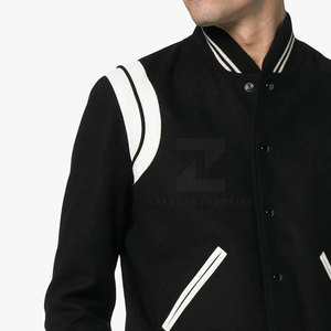 Nouvelle arrivée Veste de survêtement pour homme taille adulte 2025 Vente chaude 100% coton Col montant d'hiver Logo frontal Respirant Écologique - Product Image 6