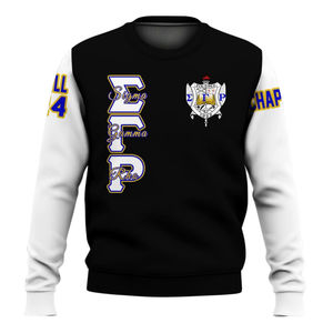 Sudadera con Cuello Redondo para Mujer de la Hermandad Sigma Gamma Rho, Azul y Dorado de 1922, Ropa Griega de Primera Calidad, Sudadera de Forro Polar, Estilo Invernal, Regalo - Product Image 1