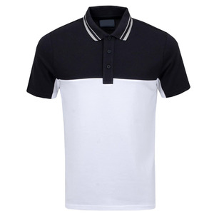 Camiseta informal de algodón para Polo para hombre, camiseta de manga corta sólida de secado rápido de alta calidad, diseño XL, estampado personalizado, bordado, teñido liso oscuro - Product Image 2