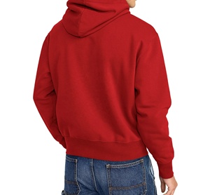 Sweat à capuche tissé pour homme de qualité supérieure, pull personnalisé, sweat à capuche surdimensionné en satin de soie épais - Product Image 4