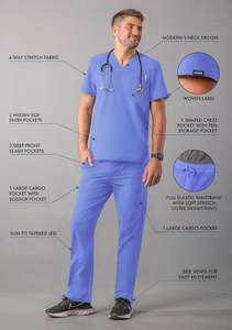 เครื่องแบบพยาบาลชุดผ่าตัดสำหรับสตรีชุดยูนิฟอร์มสำหรับโรงพยาบาล - Product Image 2