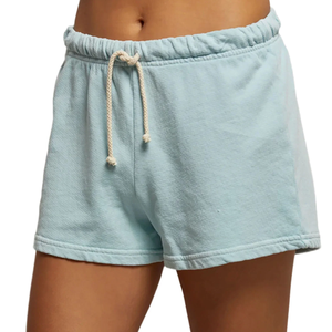 Short de jogging confortable en coton éponge française pour femmes Logo personnalisé Short de survêtement respirant cordon de serrage Vente en gros OEM Athlétique - Product Image 2