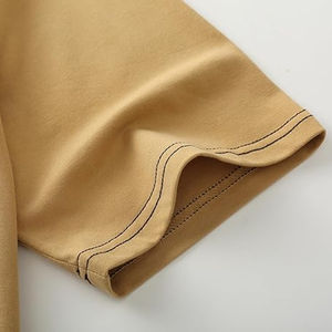 Camiseta de algodón transpirable ligera para hombre, cuello redondo liso, manga corta, estilo casual, perfecto para el verano, ropa al aire libre - Product Image 5