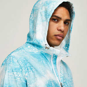 2025 Wholesale Price New Design High Quality Customized Fashionable Windbreaker <b>Jacket</b> with Hooded Collar - Product Image 4