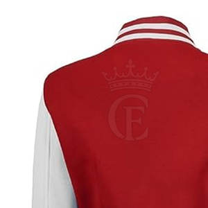 100% laine meilleure vente Crop Letterman veste pour femmes grande taille femmes Crop Letterman veste à vendre - Product Image 6