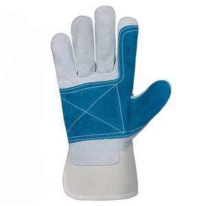 Gants de gréement en Kevlar à double paume fendue Gants de sécurité pour le travail industriel Manchette de sécurité anti-chimique Usage général de 10 pouces - Product Image 2