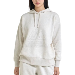 Sweats à capuche en coton et polyester pour femmes Sweats à capuche à séchage rapide pour femmes Sweats à capuche à manches longues pour femmes à vendre - Product Image 1