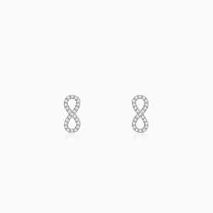 Boucles d'oreilles en or rose Elara Lab Grown Diamond Stud Bijoux de luxe pour femmes - Product Image 1