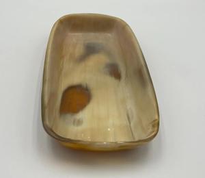 Haute demande meilleure qualité plateau en corne de boeuf taille personnalisable véritable plateau de service en corne antique véritable corne de boeuf de l'artisanat de Muawiyah - Product Image 1