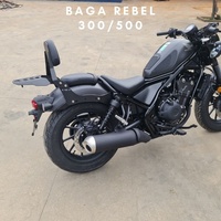 Pour Rebel 300/500 Baga-Tam/Chan-Guong Porte-bagages arrière de type plaque en plastique ABS 3500 kg